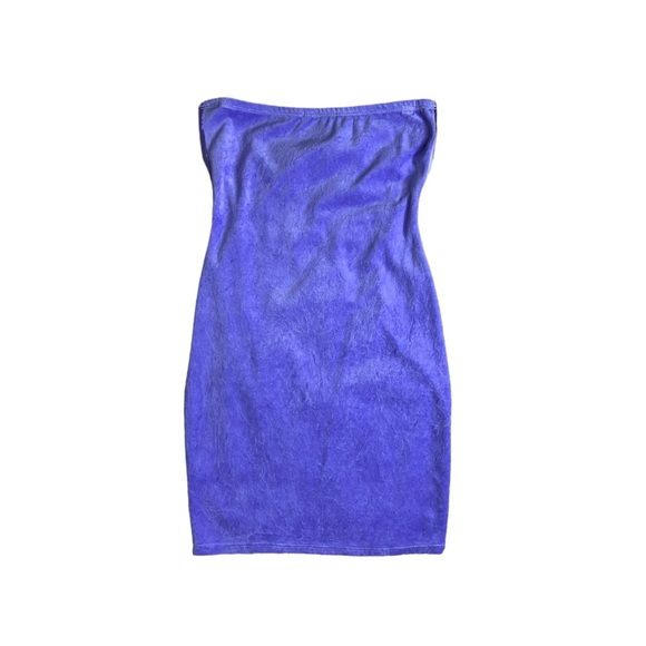 STRAPLESS BODYCON CUT-OUT DRESS · SIZE M · CHERRY MELLOW - Picture 3 of 4